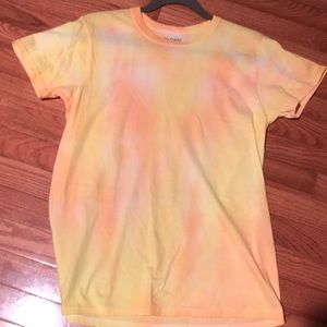 Hand made custom tie dye t shirt